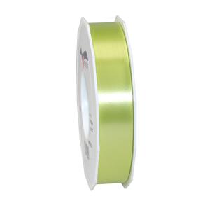 1x hobby/decoratie lime groen satijnen sierlinten 2,5 cm/25 mm x 91 meter -