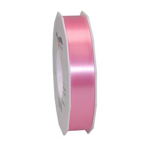 1x hobby/decoratie roze satijnen sierlinten 2,5 cm/25 mm x 91 meter -