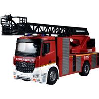 22502 Mercedes-Benz Feuerwehr-Drehleiterfahrzeug - Lizenzfahrzeug 1:18 RC truck 100% RTR Incl. accu en laadkabel