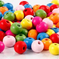 Houten Kralen Mix 8mm, 16gr