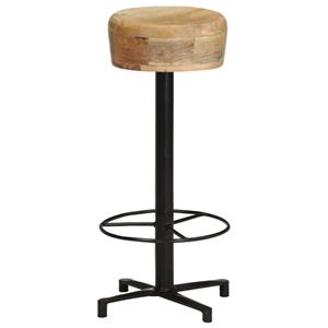 vidaXL Barkrukken 2 st 76 cm massief mangohout