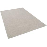 Snapstyle Sisal-Optik Designer Flachgewebe Teppich Pure Meliert Teppiche hellgrau Gr. 100 x 100