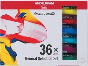 Talens Amsterdam acrylverf - 36x 20 ml