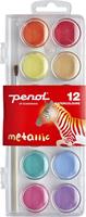 Penol Watercolours Metallic x12 30mm