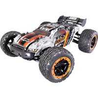 Jovage 4x4 Oranje, Wit Brushed 1:16 RC modelauto voor beginners Elektro Truggy 4WD RTR 2,4 GHz Incl. accu en lader