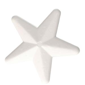 Glorex Hobby Piepschuim hobby knutselen vormen/figuren ster van 20 cm -