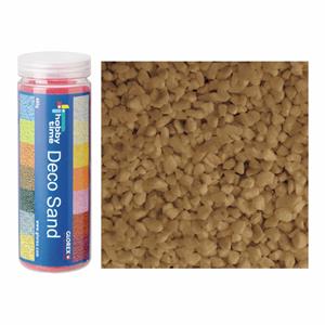 Fijn decoratie zand/kiezels beige nature 480 gram -