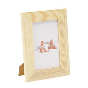 Houten fotolijsten/fotolijstjes 14.5 x 19.5 cm DIY hobby/knutselmateriaal -