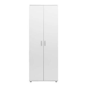 Leen Bakker Kast Inca 2-deurs - wit - 184x70x34,5 cm