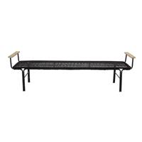 Dry FLWRS Mundo Bench Black Metal
