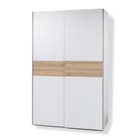 Schwebetürenschrank, 2-türig  Luton ¦ weiß  - Höffner