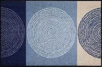Salonloewe Fußmatte blau Gr. 75 x 120