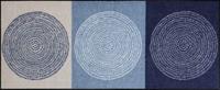 Salonloewe Fußmatte blau Gr. 75 x 190