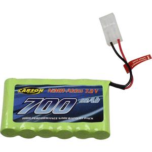 carsonmodellsport Carson Modellsport Modellbau-Akkupack (NiMh) 7.2V 700 mAh Tamiya-Stecker