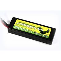 Absima Modellbau-Akkupack (LiPo) 7.4V 5000 mAh 25 C Box Hardcase Tamiya-Stecker