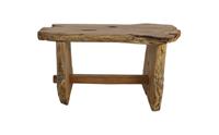 Maison Home Teak bench - 80x40x45cm - Natural teak