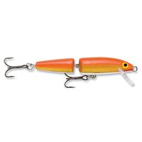Rapala Jointed Floating - Plug - Gold Fluorescent Red - 7cm