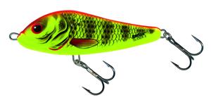Salmo Rattlin' Slider - Jerkbait - Bright Perch - 8cm