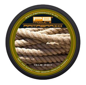 PB Products Armabraid Onderlijnmateriaal - Bruin  - 25lb