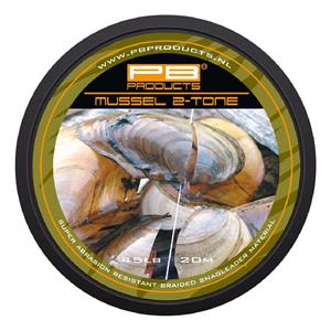 PB Products Mussel Leadermateriaal - 2-tone - 45lb