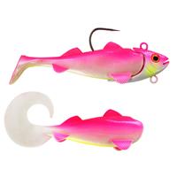 Team Deep Sea Gummifisch - Hightide Sea Shad  - UV Pink Princess - 200g