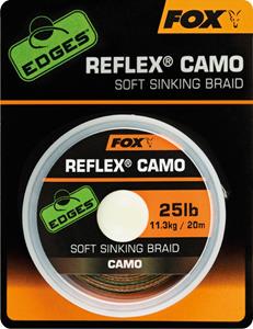 FOX Edges Reflex Soft Sinking Braid - Onderlijnmateriaal - Camouflage - 20lb