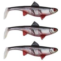 Senshu Real Fin Shad 12 - Bloody Baitfish - 12cm - 13g - 3 Stuks
