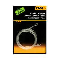 FOX Fluorocarbon Fused leader - 75cm - 30lb