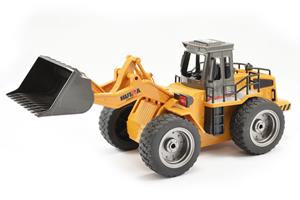 HUINA 6 Channel 2.4G Bulldozer with Die Cast Bucket