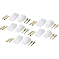 Reely RE-6949464 Akku Stecker Tamiya vergoldet 5 Paar