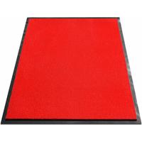 FLOORDIREKT Schmutzfangmatte Monochrom rot 40 x 60 cm