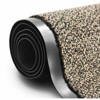 FLOORDIREKT Antistatik-Schmutzmatte SKY Performa ocker-schwarz 60 x 180 cm
