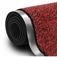 FLOORDIREKT Antistatik-Schmutzmatte SKY Performa rot 60 x 180 cm