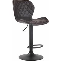 CLP Barkruk Cork Zwart frame Kunstleer
