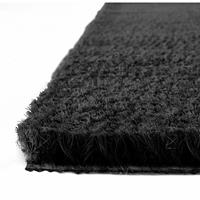 FLOORDIREKT Kokosmatten schwarz 3 cm Dicke 40 cm x 60 cm