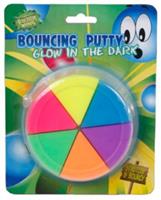 bouncingputty junior glow-in-the-dark 6-vaks