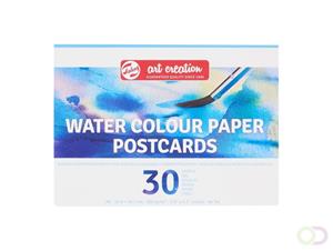 Talens aquarelverfpapierblok 15 x 10,5 cm wit 30 vellen