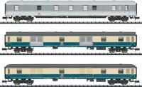 MiniTrix 15424 N Wagen-Set Postexpress ExprD 14117 der DB