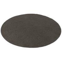 Snapstyle Trend Velours Teppich Joy Rund Teppiche anthrazit Gr. 100 x 100