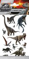 Funny Products kindertattoos Jurassic World junior papier 12 st.