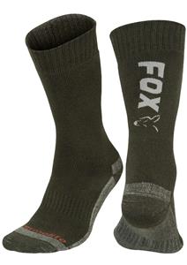 FOX Green/Silver Thermolite Long Sock - Maat 44-47