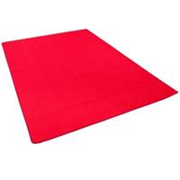 Snapstyle Trend Velours Teppich Joy Teppiche rot Gr. 100 x 100