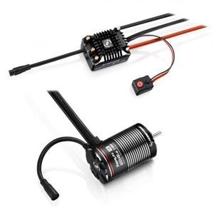 Hobbywing Brushed snelheidsregelaar voor RC vliegtuig  Xerun Axe540L R2-2100kV