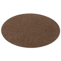 Snapstyle Teppich Hochflor Shaggy Cottage Rund Teppiche braun-kombi Gr. 100 x 100