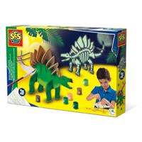 SES Creative SES Creativ e Wood Dino glow in the dark