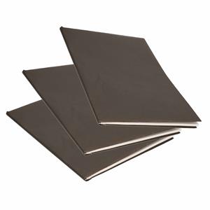 Bellatio 5x Rollen kraft kaftpapier zwart 200 x 70 cm -