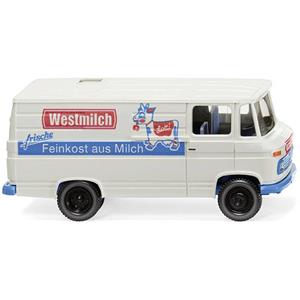 Wiking 027058 H0 Mercedes Benz L 406 Kastenwagen  Westmilch