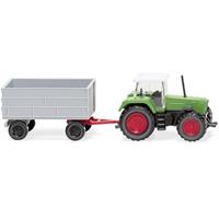 Wiking 096003 H0 Fendt Favorit mit Anhänger