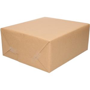 Duni 6x stuks inpakpapier/cadeaupapier kraft bruin rollen 500 x 70 cm -