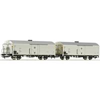 76034 H0 2-delige set koelwagens van de DB